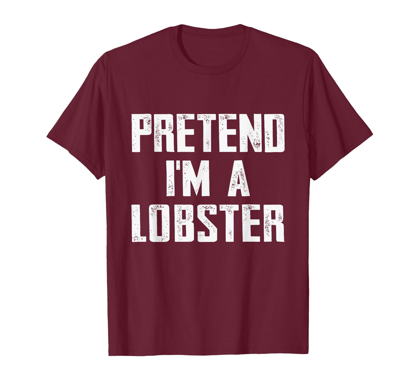 Lobster Costume Kids Boys Funny Easy Costume For Halloween T-Shirt