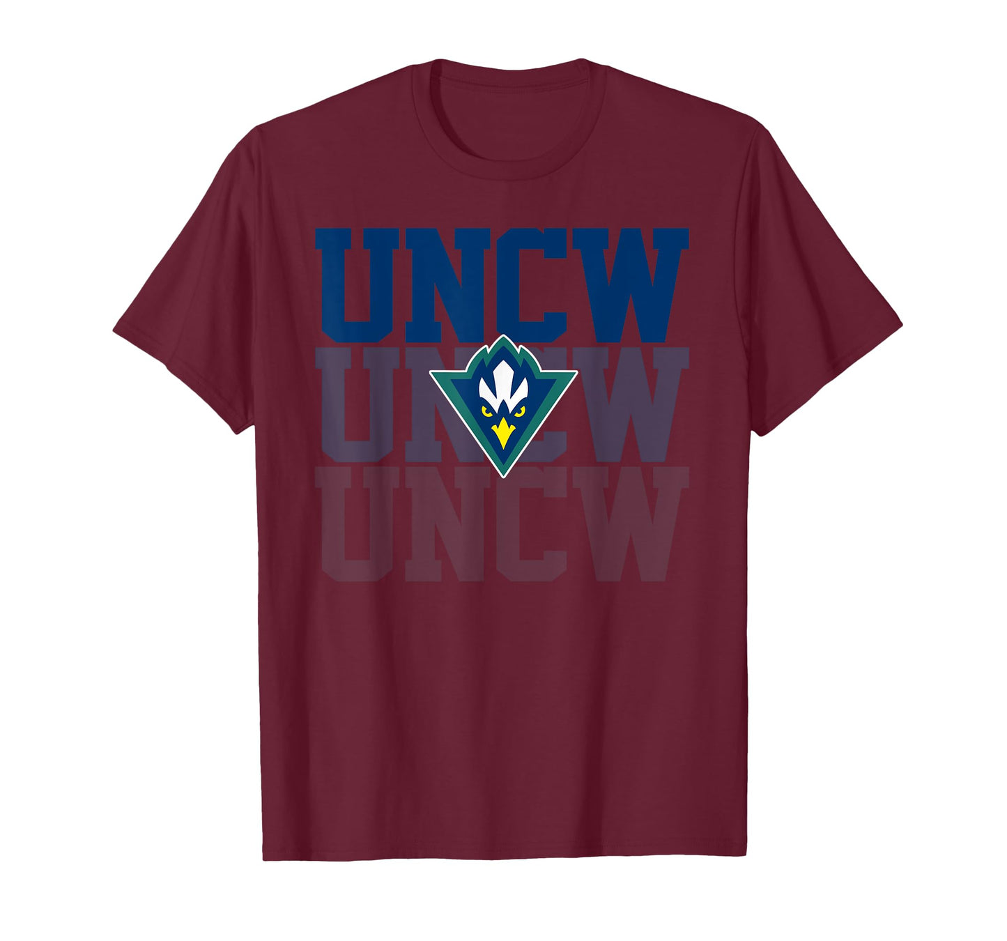 UNCW Arch Vintage Retro College Sports for Men Women T-Shirt