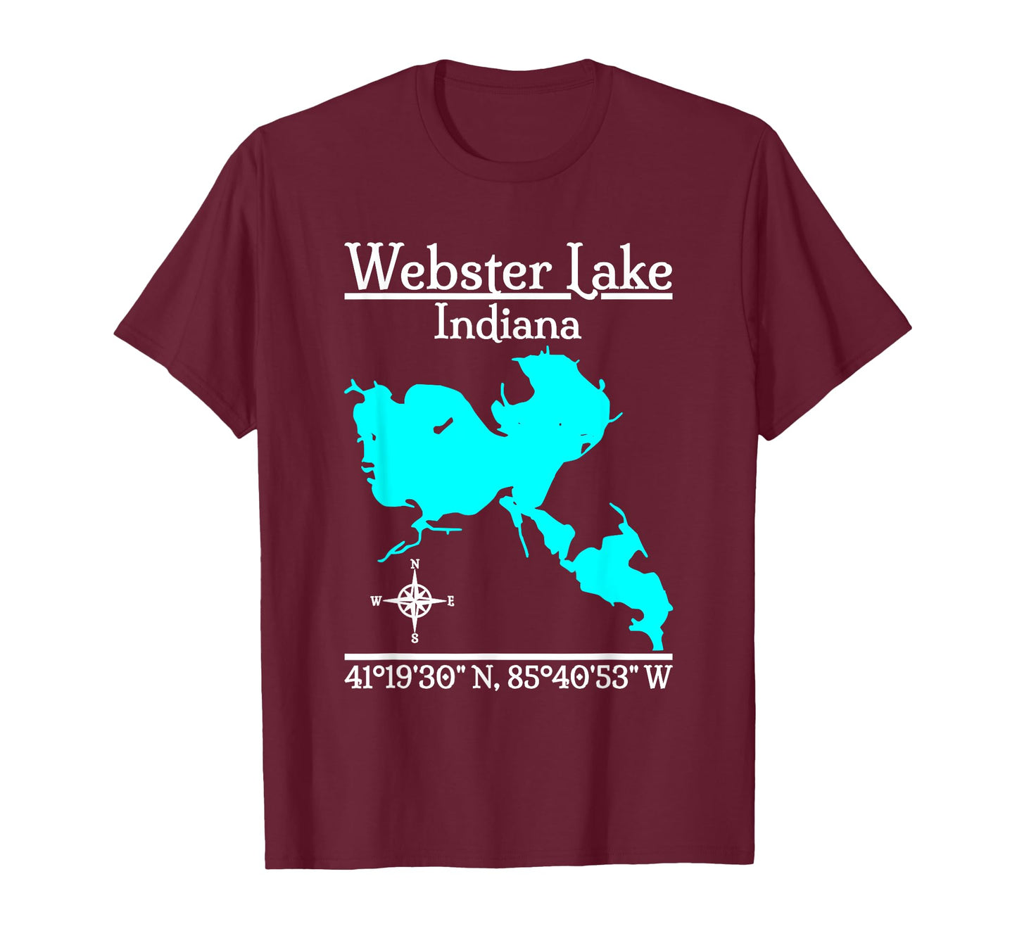 Webster Lake - Indiana T-Shirt