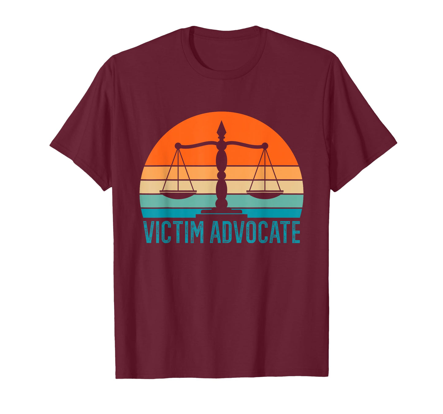 Victim Advocate American Flag Nurse Nursing T-Shirt