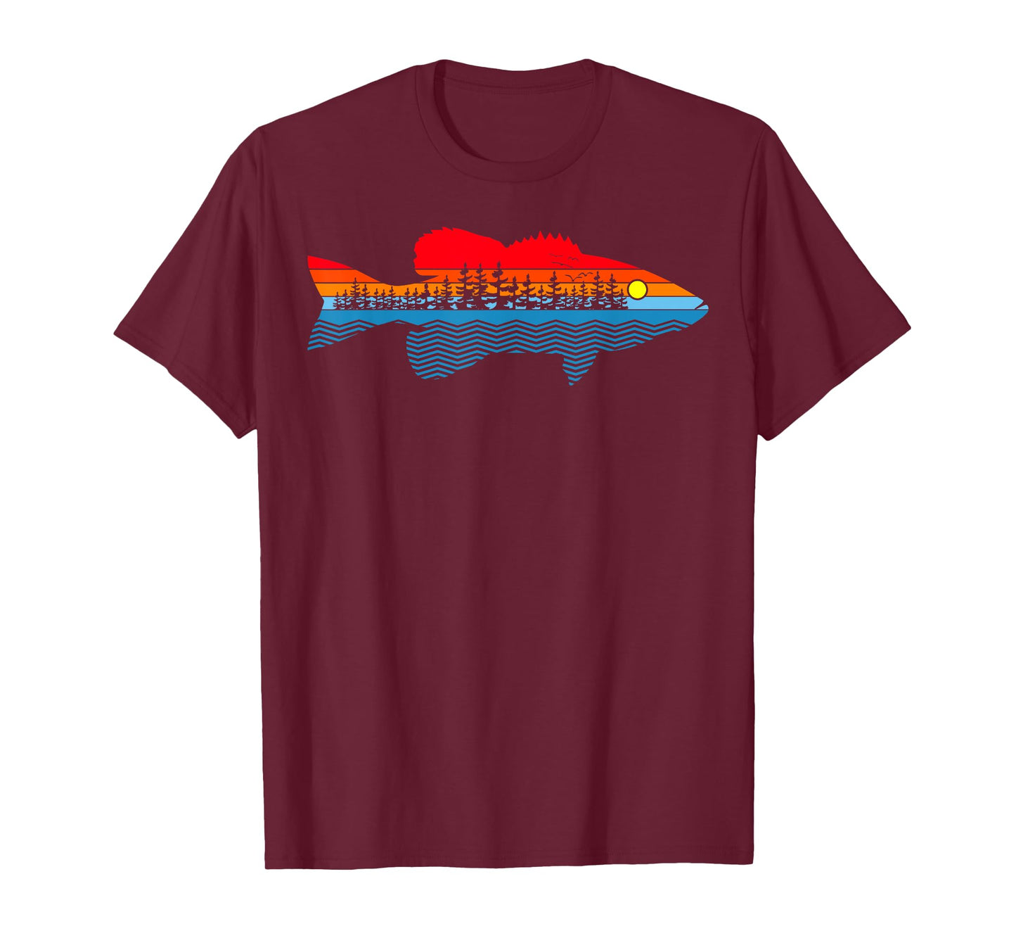 Vintage Nature Outdoor Fishing - Fisher Smallmouth Bass T-Shirt