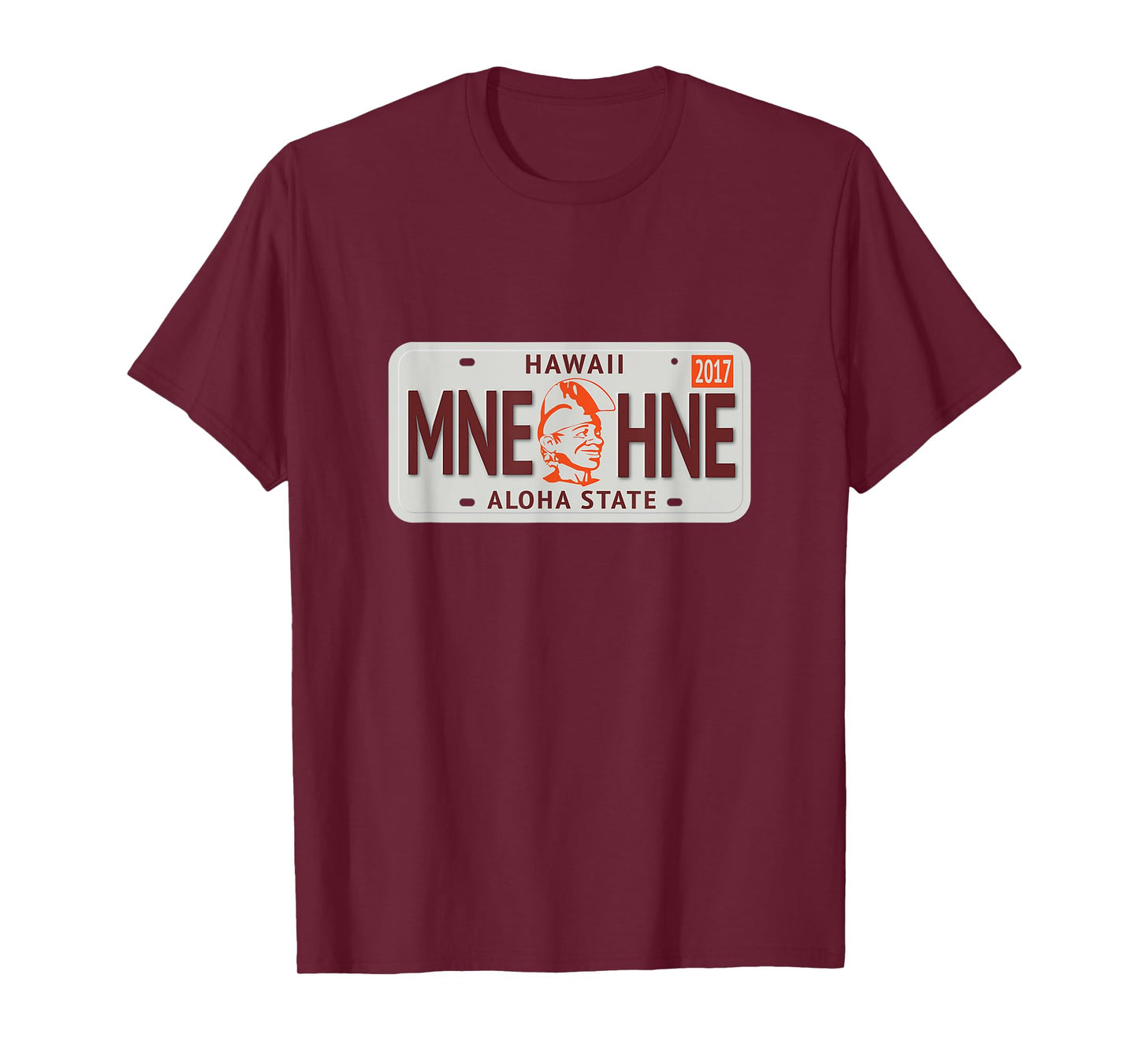 Retro Hawaiian License Plate feat. the Menehune T-Shirt