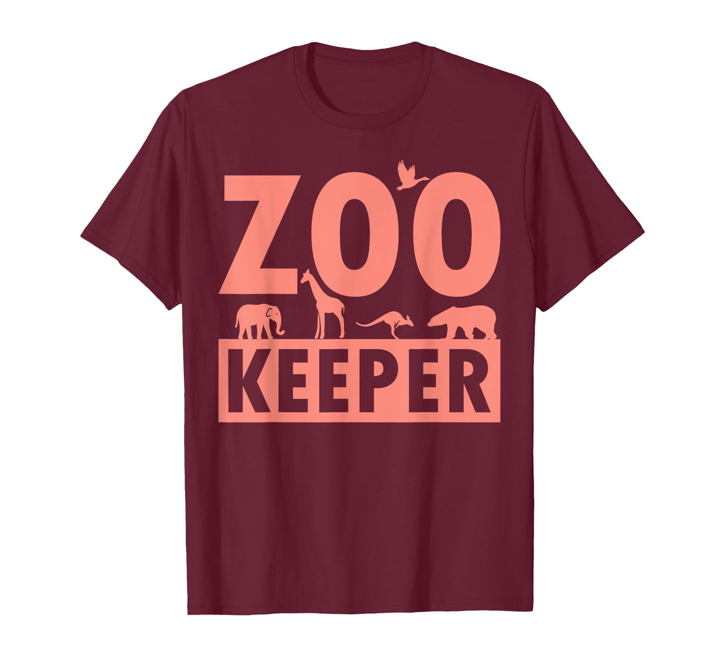 Zoo Keeper T-Shirt for Zoo Workers, Animal Lovers, Staff
