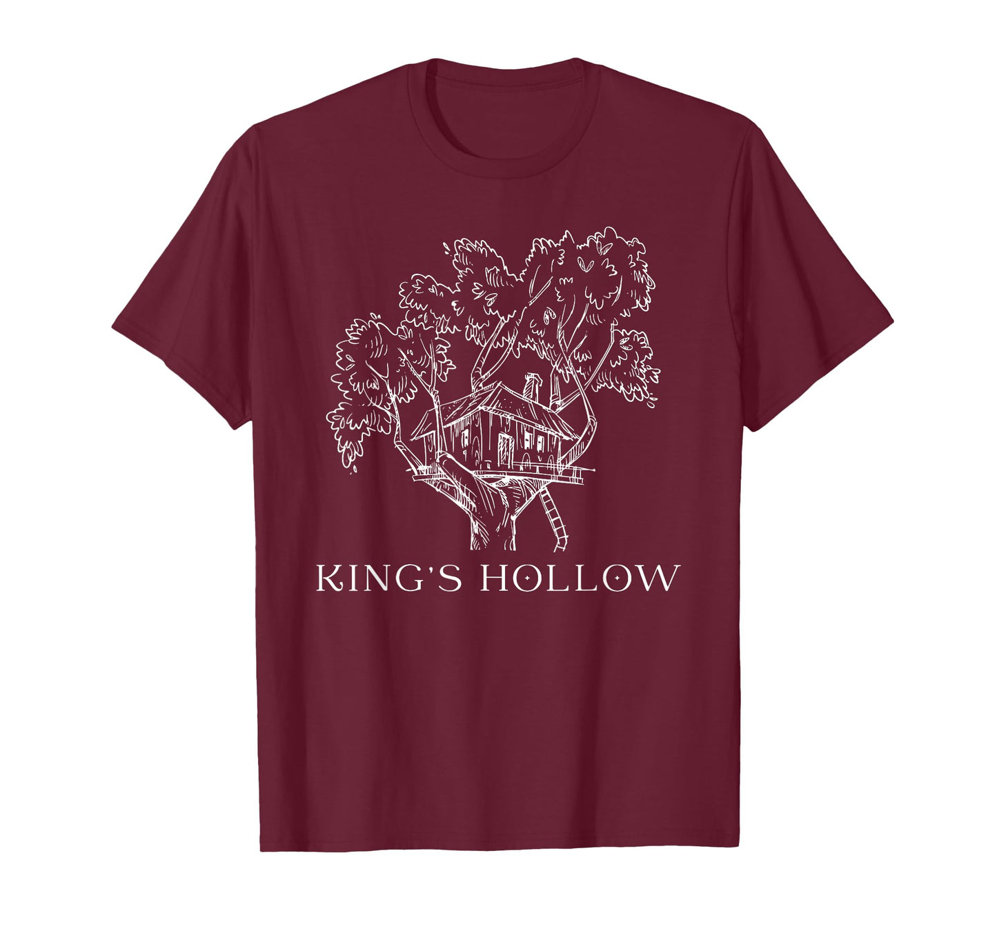Visit The Booktok Bookish Store | King's Hollow | House Aer | Zodiac Academy | Darius Acrux T-Shirt - Boys' Black Cotton/Polyester Modern Classic Collarless Crew Neck Short Sleeve T-Shirt - Small