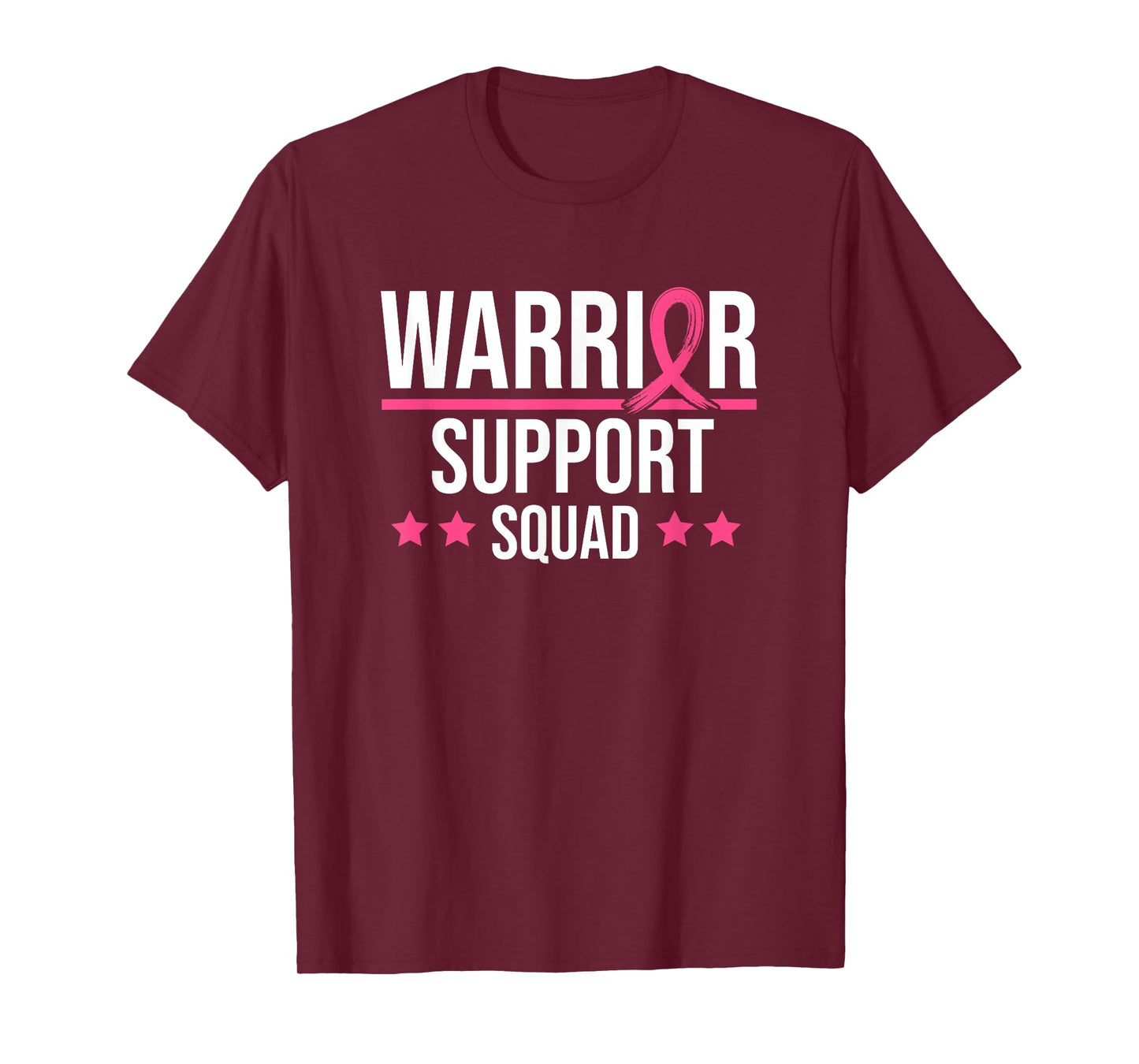 Breast Cancer Support Squad Pink Ribbon T-Shirt