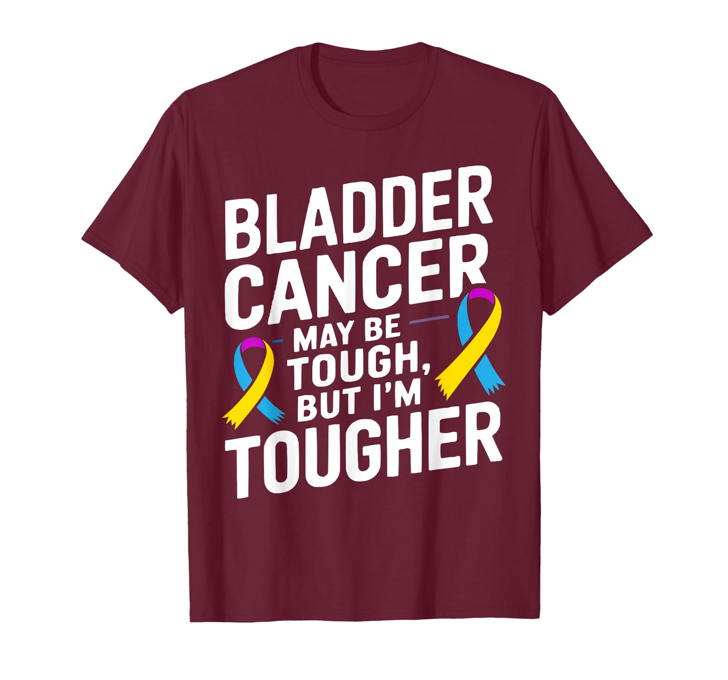 Bladder Cancer Ribbon Urology Bladder Cancer Awareness T-Shirt