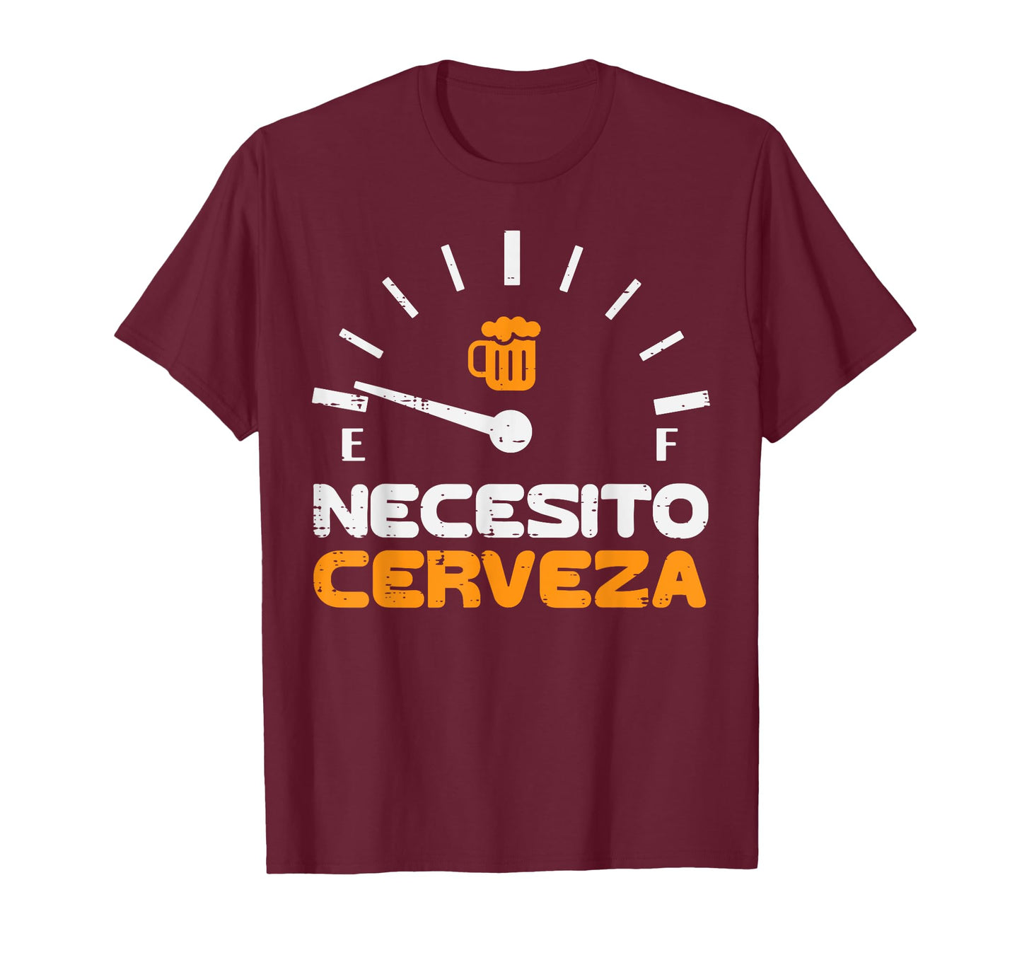 Necesito Cerveza Funny Mexican Spanish Cinco De Mayo Men T-Shirt