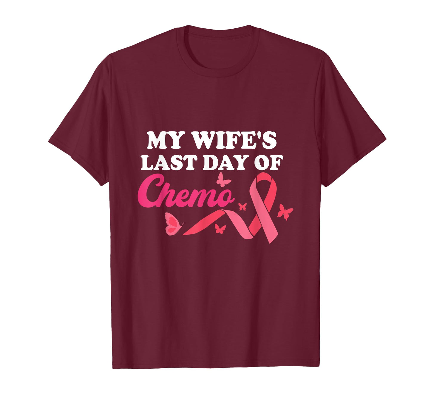 Proud Husband My Wife's Last Day Of Chemo Cancer Survivor T-Shirt