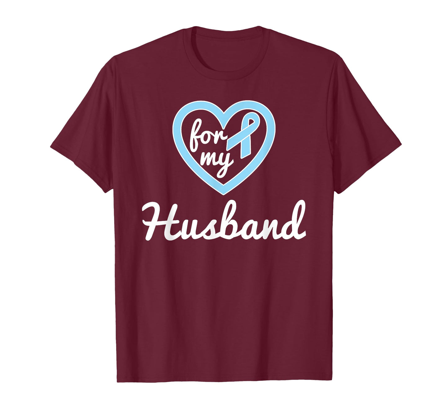 Prostate Cancer Shirts For Husband Ribbon Awareness Shirts