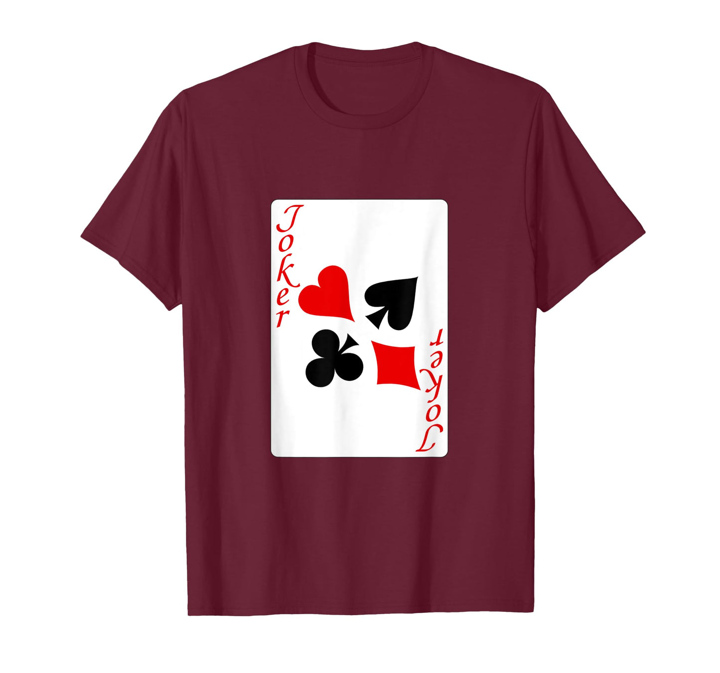 funny halloween shirt 2025 Joker - Playing Card Costume T-Shirt