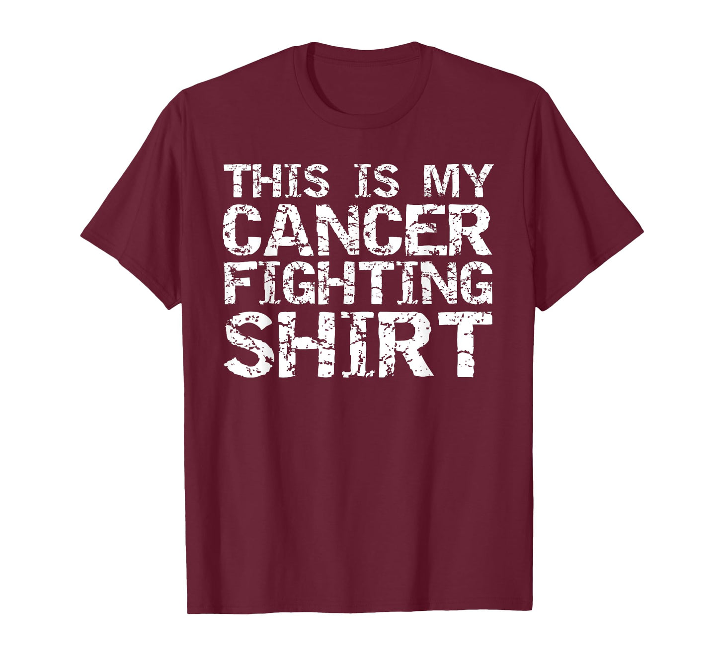 Funny Cancer Treatment Gift This is My Cancer Fighting Shirt T-Shirt