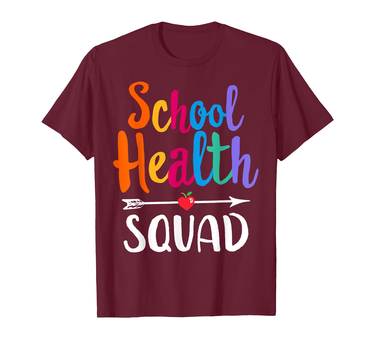 Elementary School Nurse Back To School School Health Squad T-Shirt