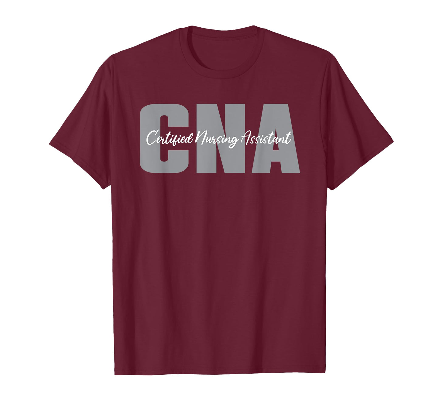 CNA Typeset Apparel Certified Nursing Assistant T-Shirt