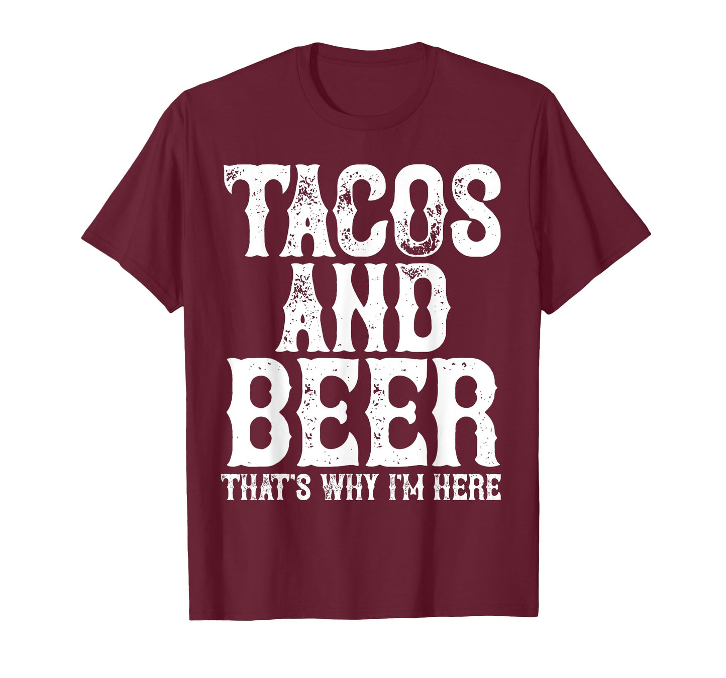 TACOS AND BEER Drinking Drunk Cinco De Mayo Men Women Gift T-Shirt