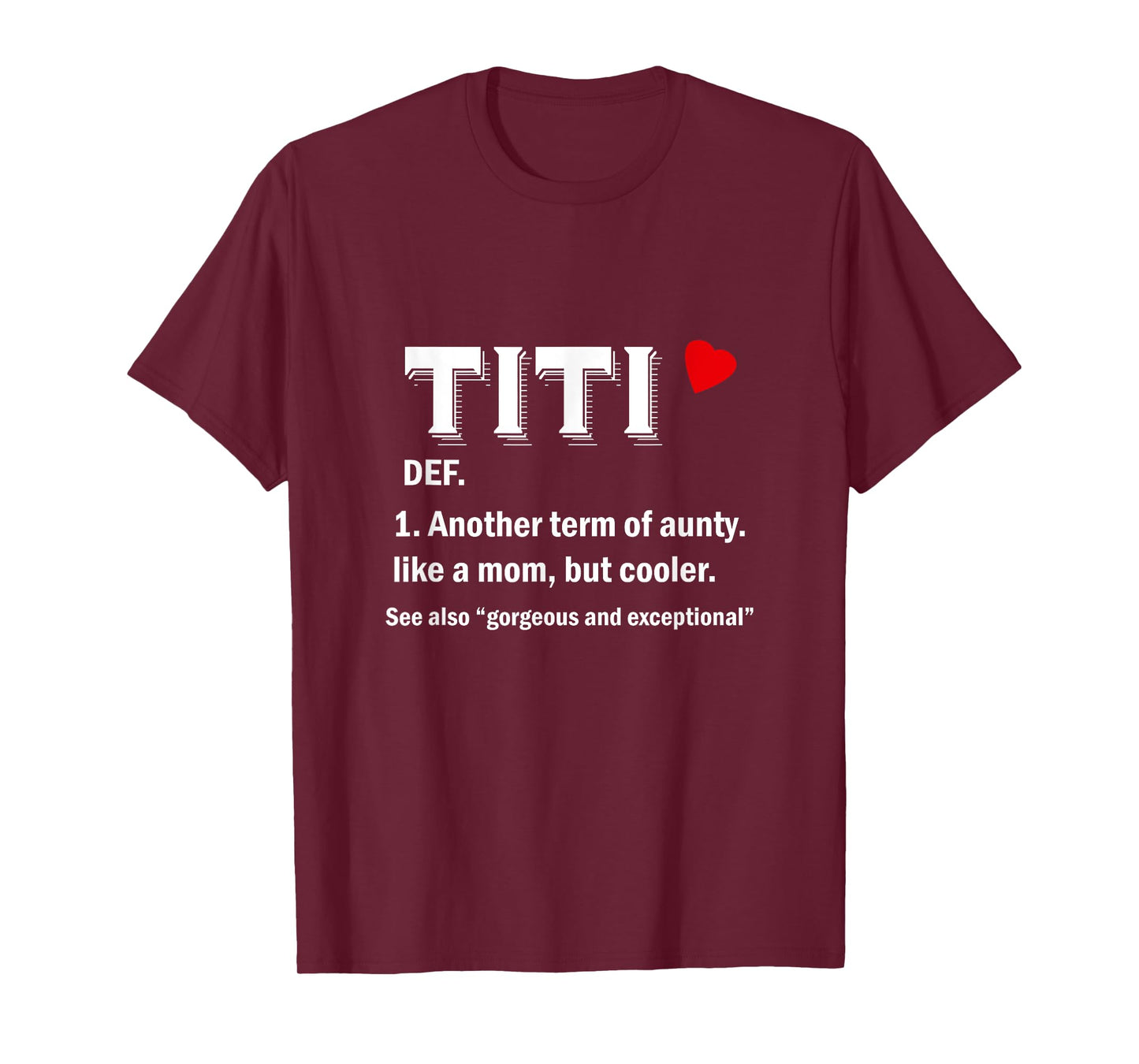 Titi Funny Aunty Definition T-Shirt
