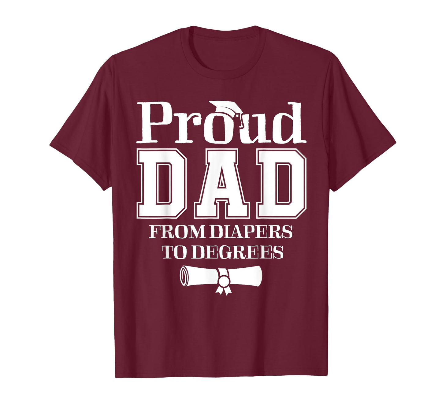 Proud Dad of 2023 Graduate Father Senior 23 Graduation Gift T-Shirt