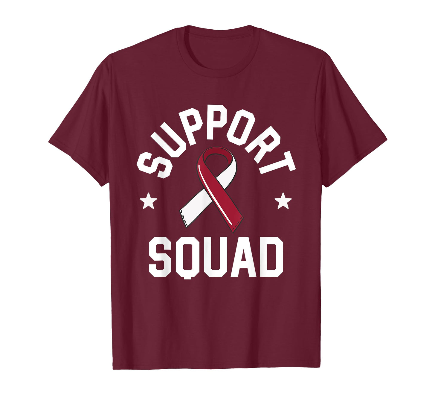 Oral Cancer Support Squad Head And Neck Cancer Awareness T-Shirt
