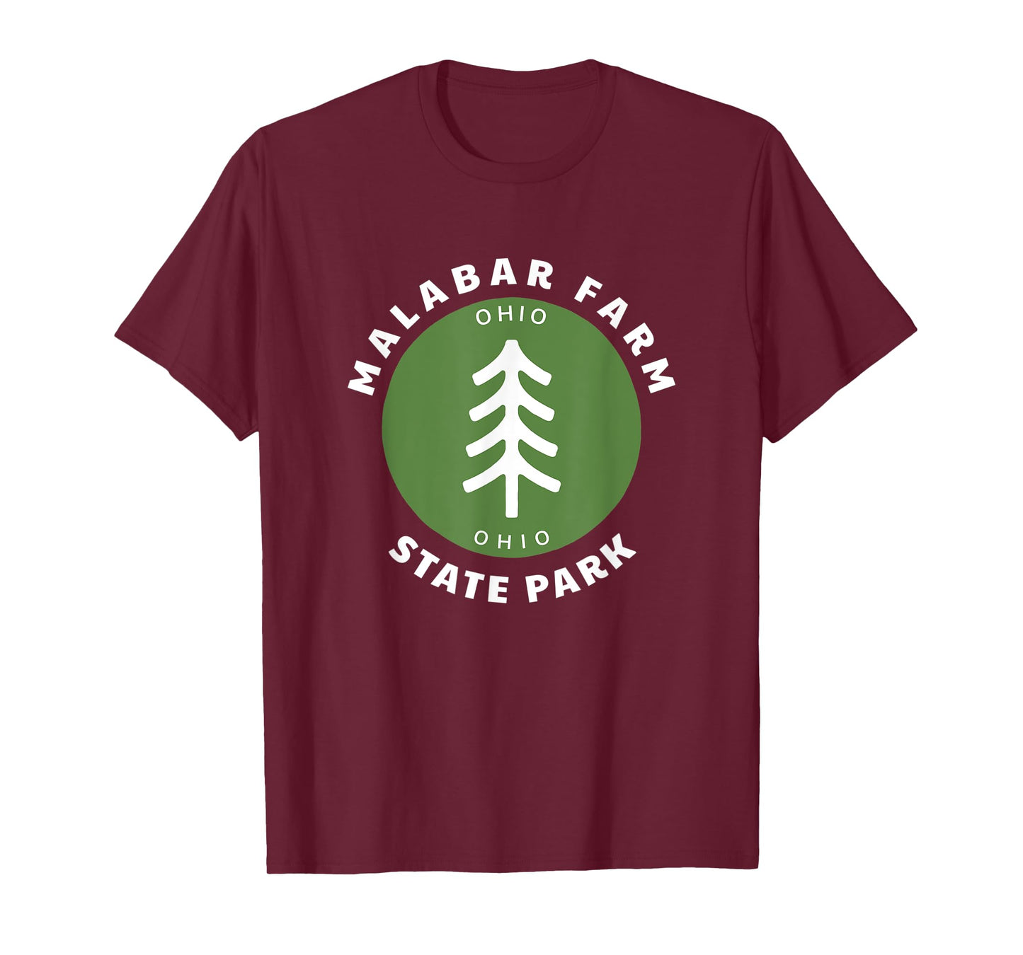 Malabar Farm State Park Ohio OH Tree Outdoors Forest T-Shirt
