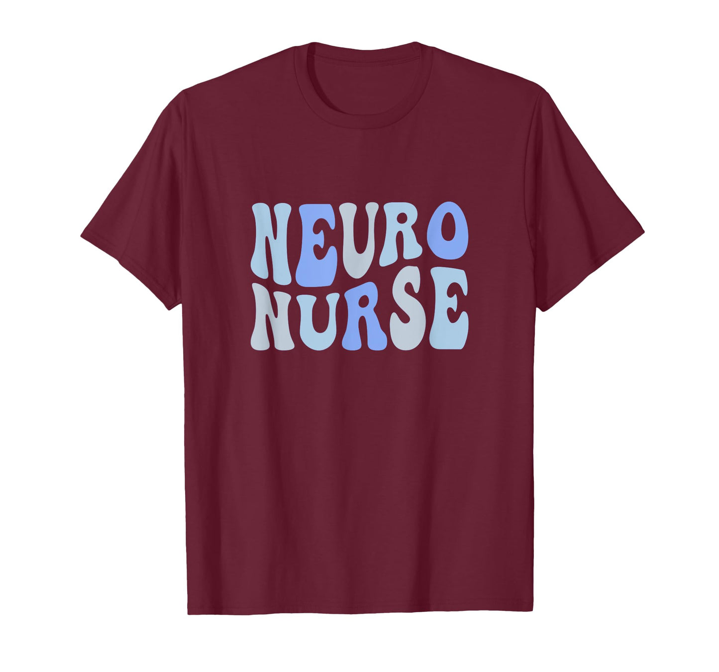 Groovy Neuro Trauma Icu Nurse Neurology Nurse Neuroscience T-Shirt