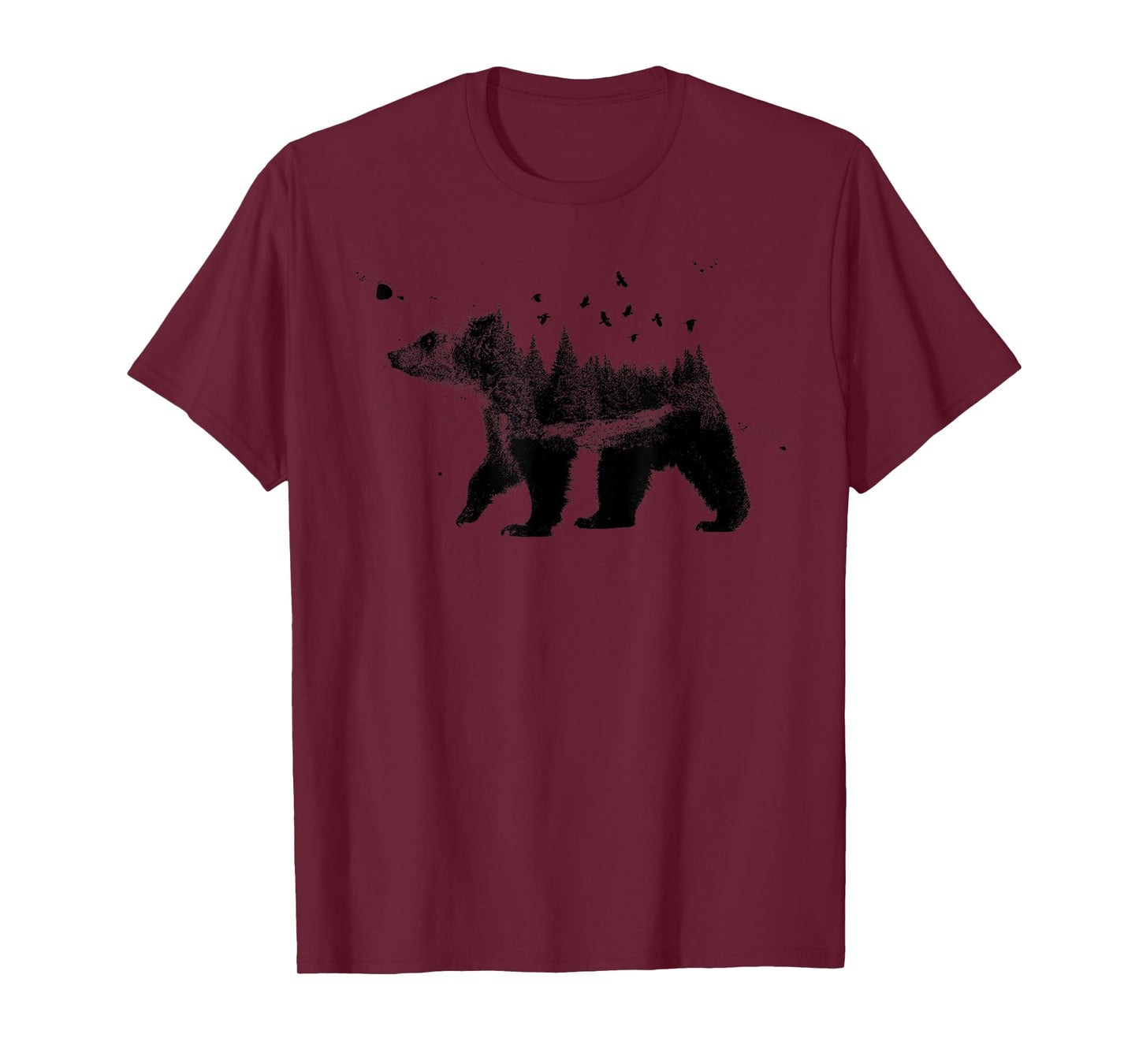 Bear Nature TShirt- Tee Shirt T-Shirt