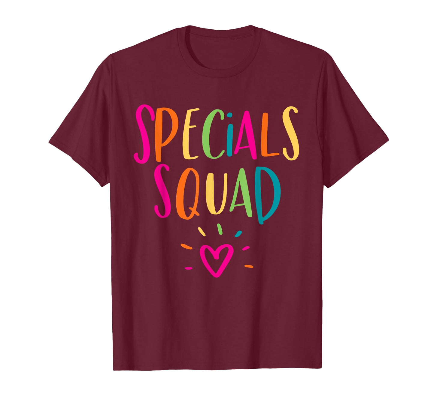 Specials Squad Art Music PE Tech Gym Teacher Team T-Shirt
