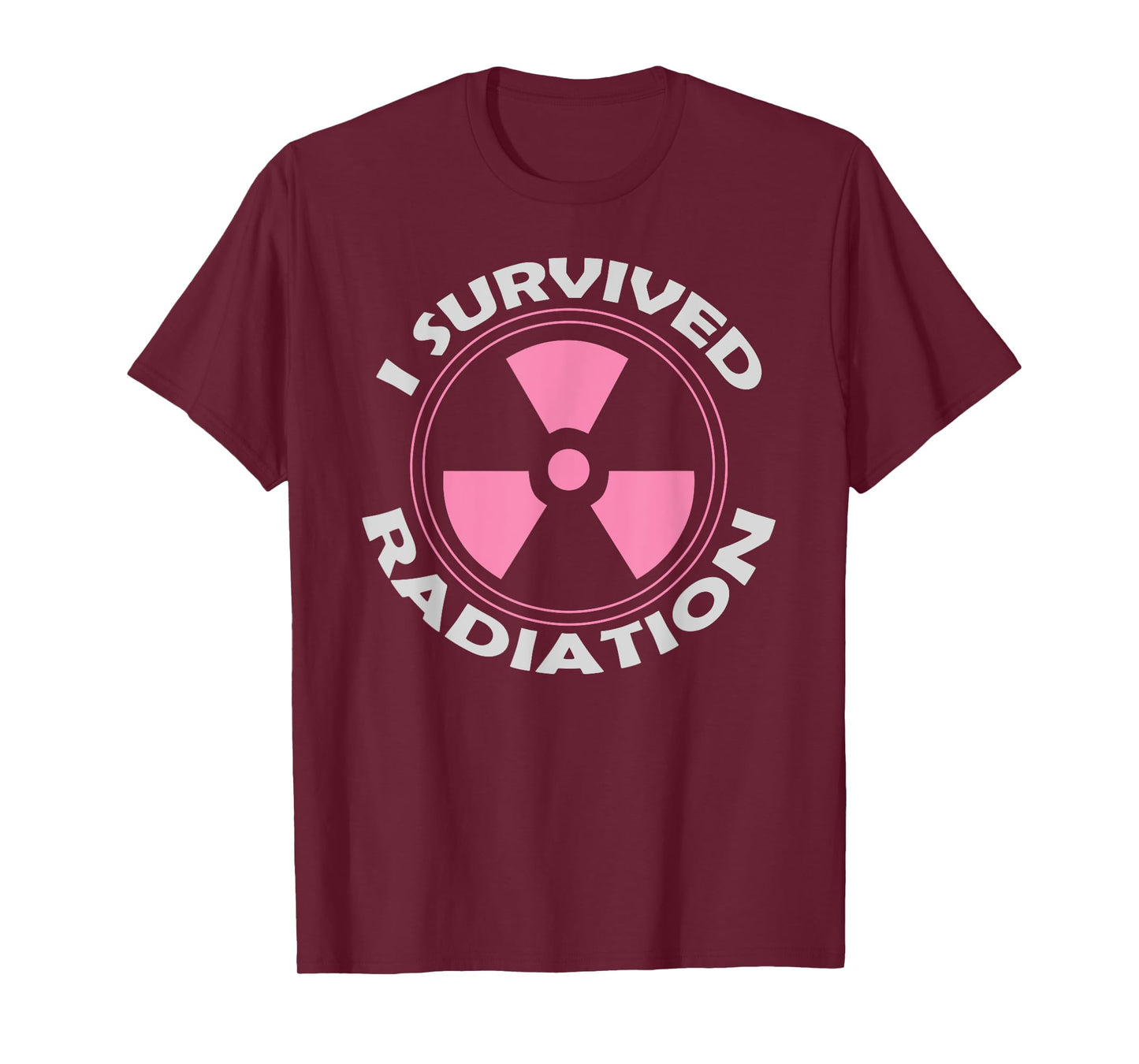 Funny Caution Cancer Awareness I Survived Radiation Gift T-Shirt