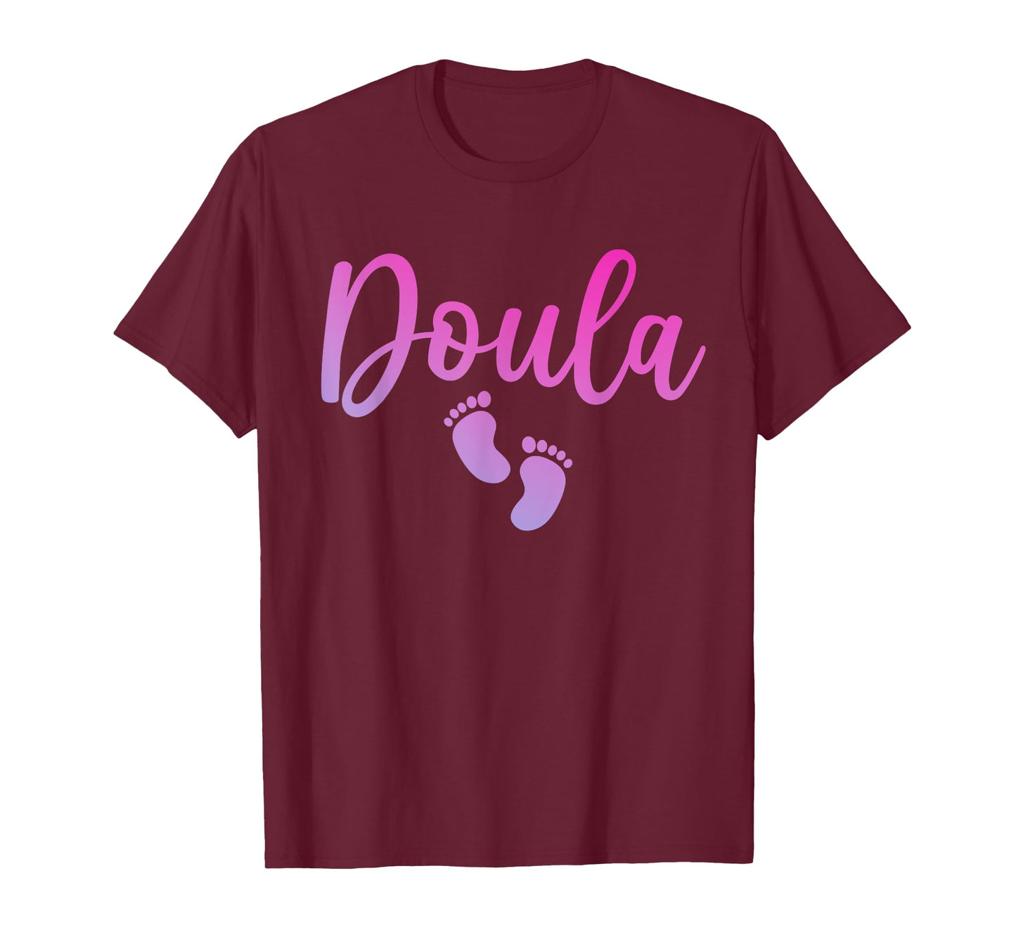 Cute Doula Art For Women Girls Birth Worker Nursing Doula T-Shirt