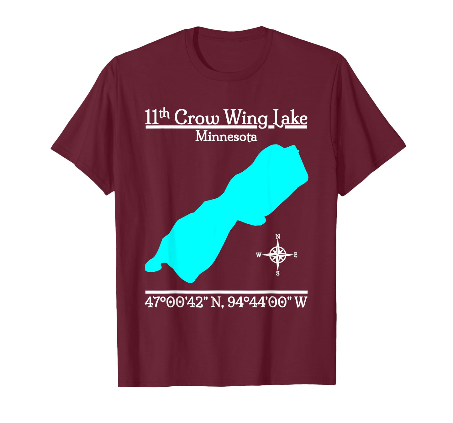 Eleventh Crow Wing Lake - Minnesota T-Shirt