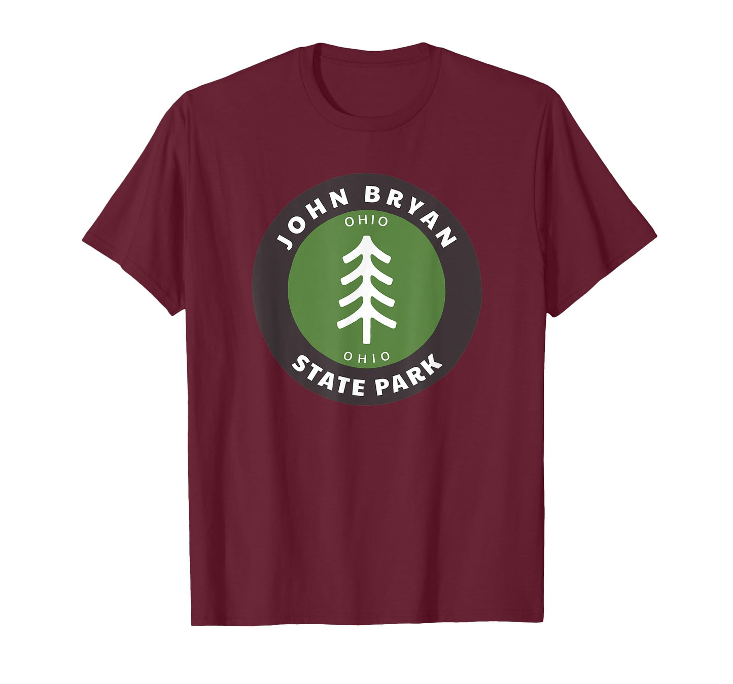 John Bryan State Park Ohio OH Tree Outdoors Forest T-Shirt