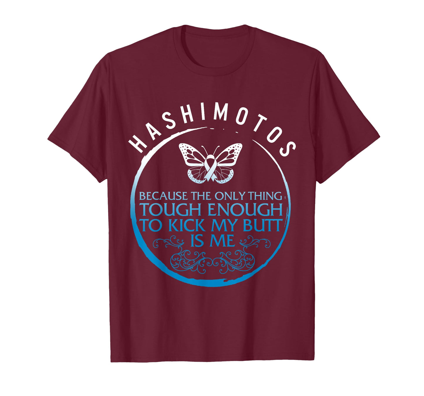 Hashimoto's Disease Awareness Tough Thyroid Disease Warrior T-Shirt