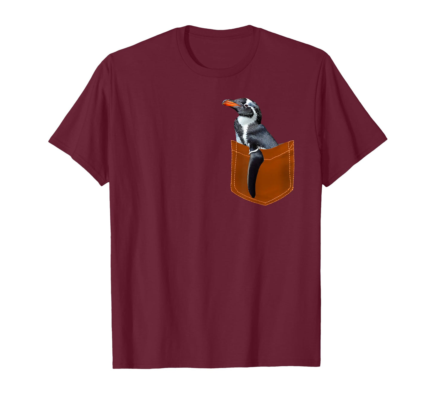 Penguin Shirt - Cute Penguin in Pocket for Men Women Kids T-Shirt