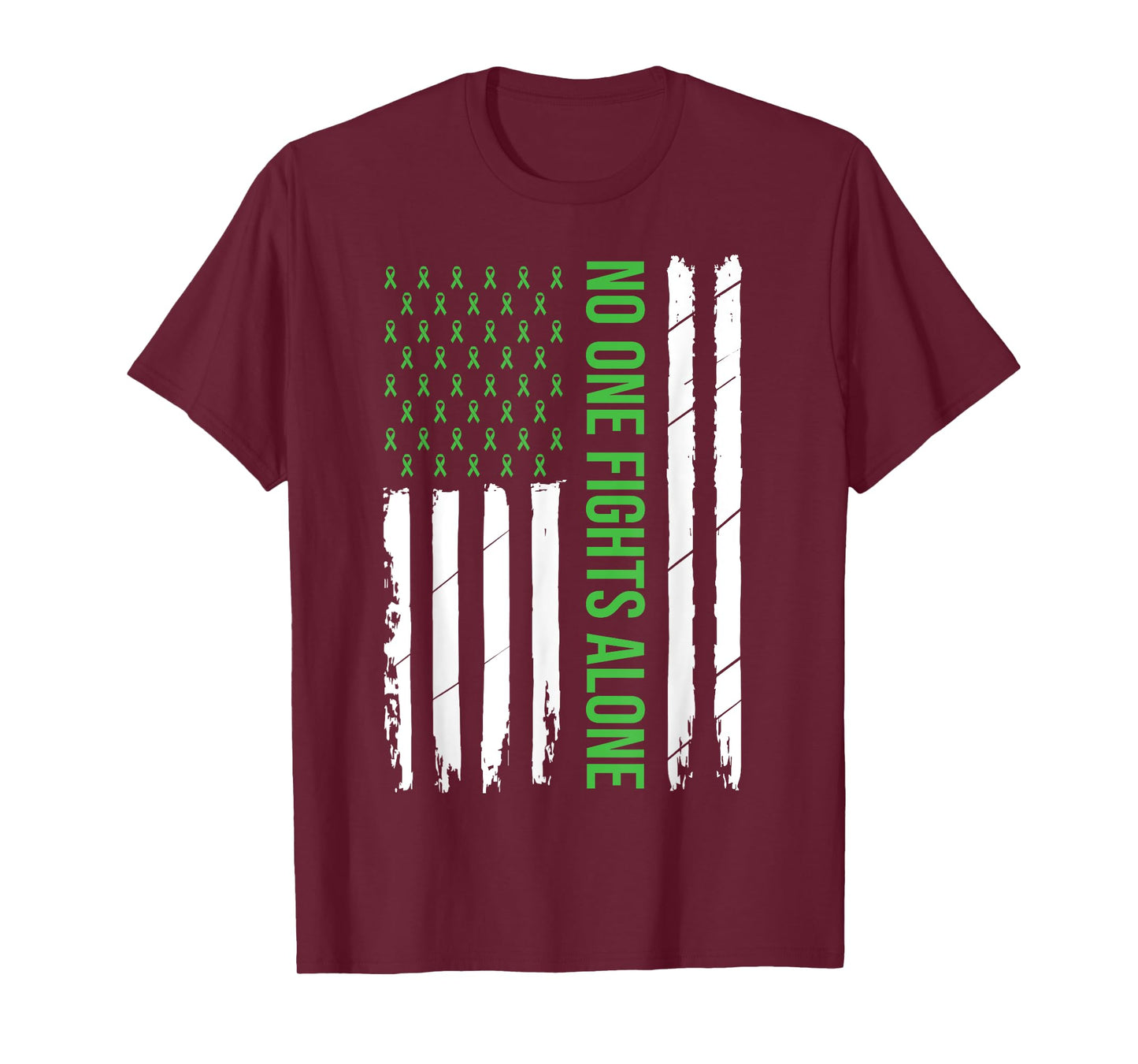Mental Health Awareness Green Ribbon T-Shirt