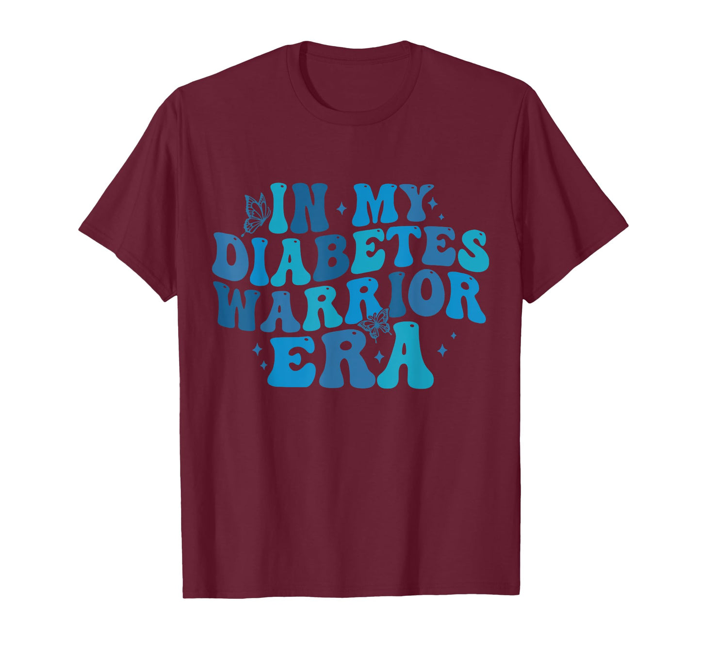 Retro In My Diabetes Warrior Era Cute T1D Diabetes Awareness T-Shirt
