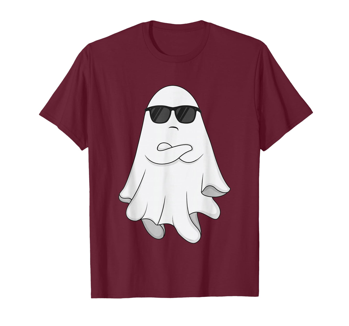Funny Angry Ghost Halloween Costume Boo Ghost Men Women T-Shirt