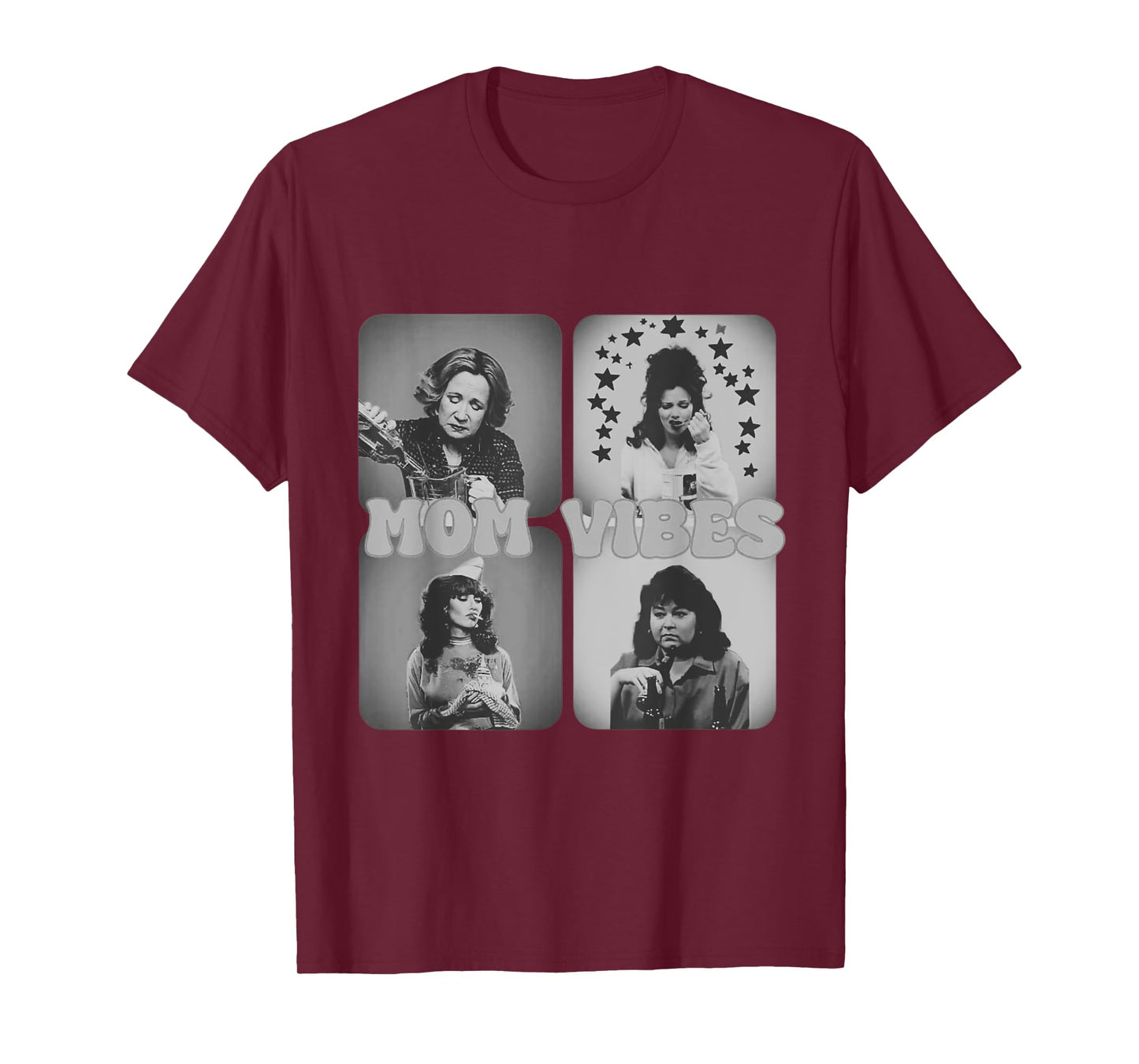 Retro Mom 90’s Vibes Vintage Mother's Day T-Shirt