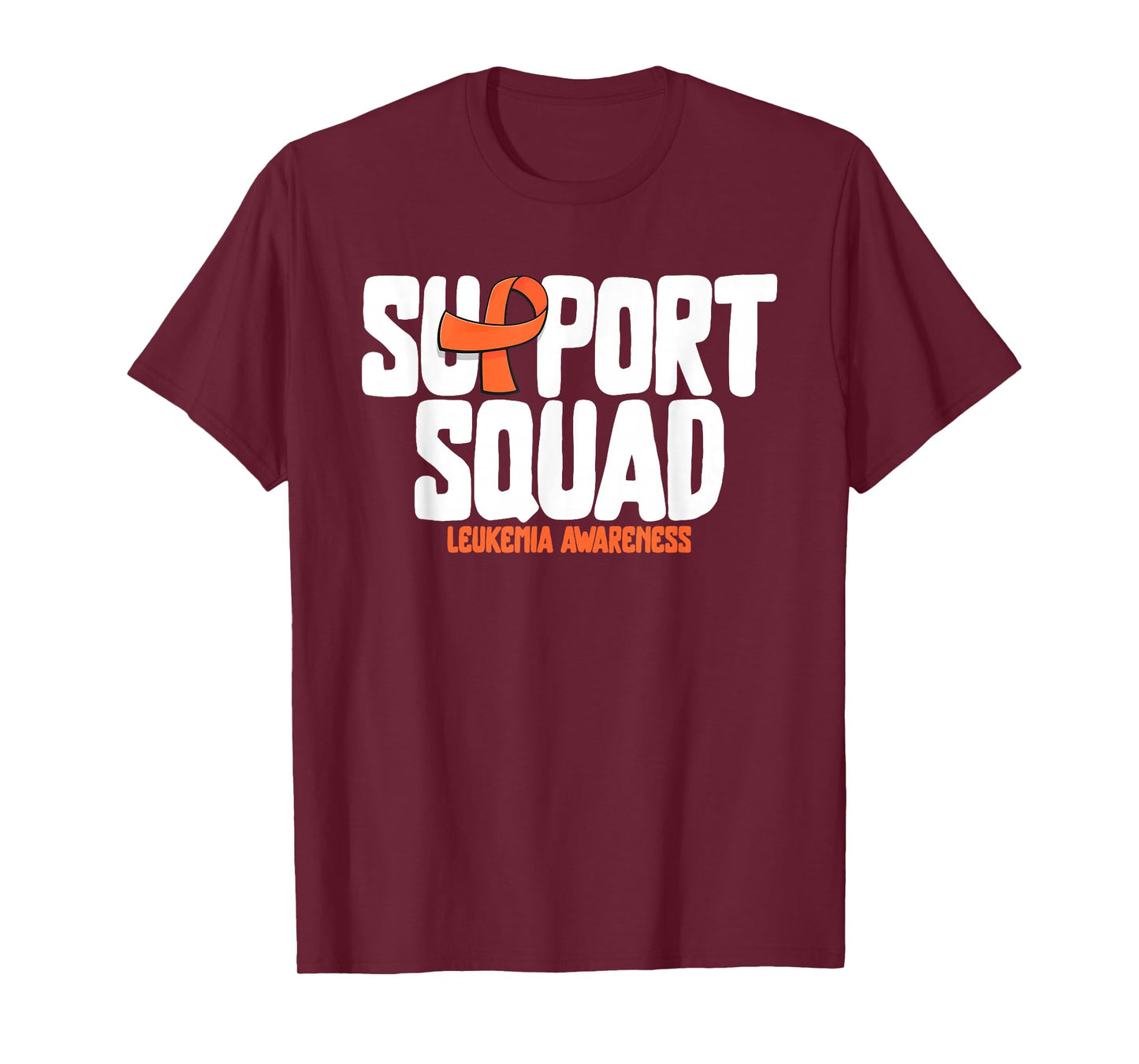 Leukemia Blood Cancer Support Squad Leukemia Awareness T-Shirt