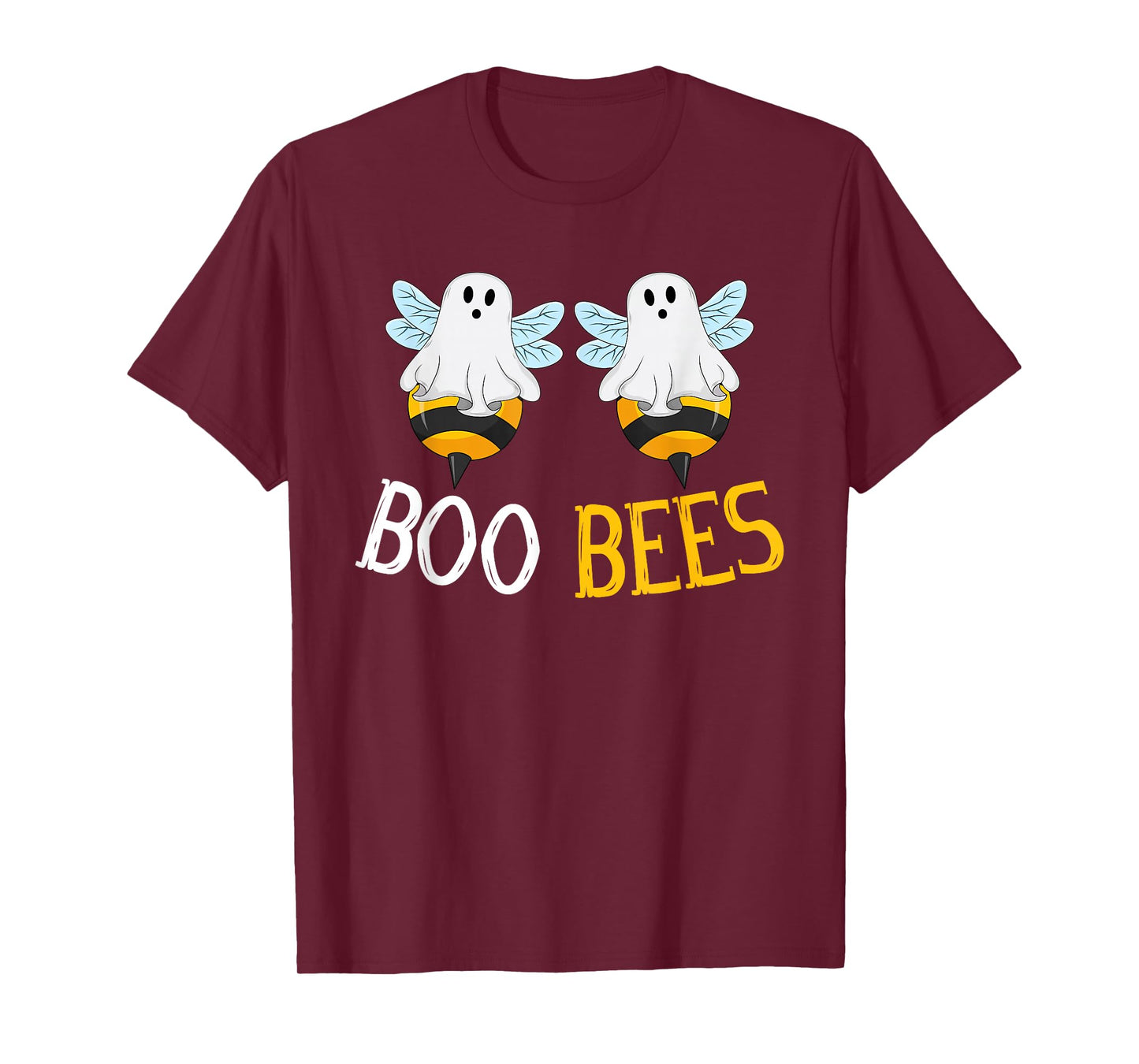 Bees Ghost Costume Funny Boo Bees Halloween for Women T-Shirt
