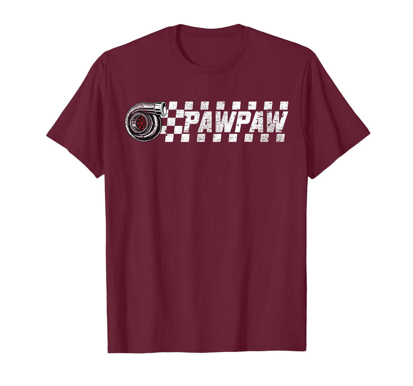 Birthday Party Matching Family Pit Crew Race Car Pawpaw T-Shirt