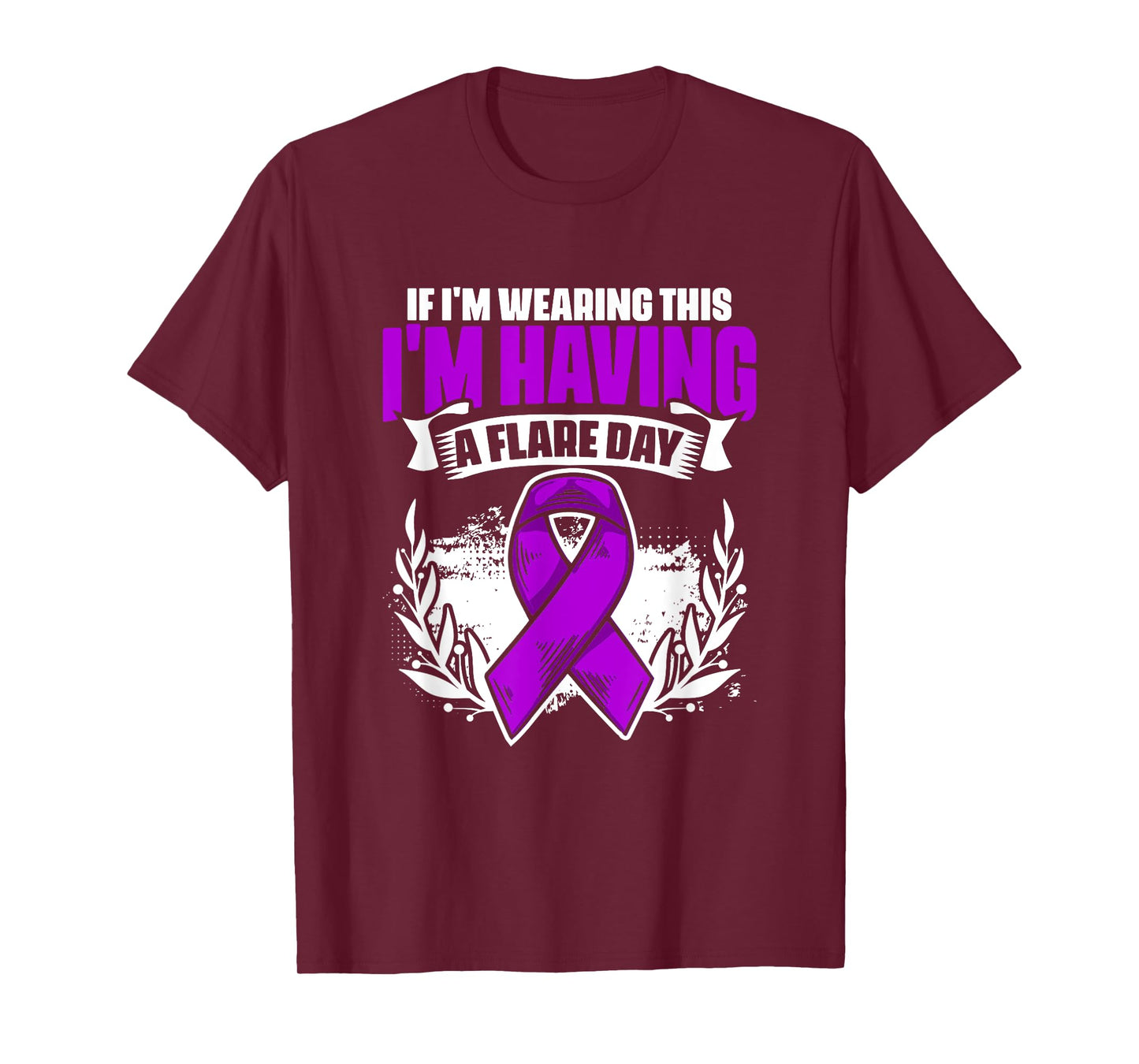 Flare Day - Fibro Survivor Warrior Fibromyalgia Awareness T-Shirt
