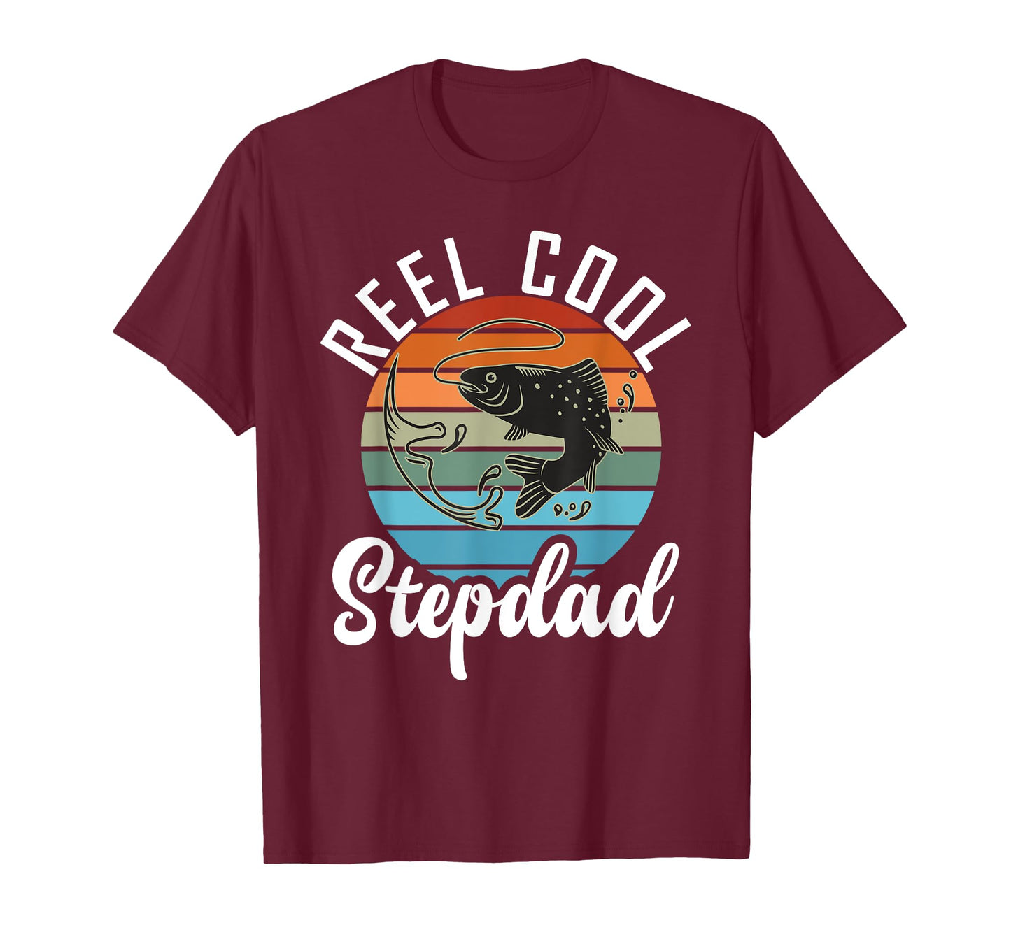 Reel cool Stepdad Fishing Stepfather T-Shirt