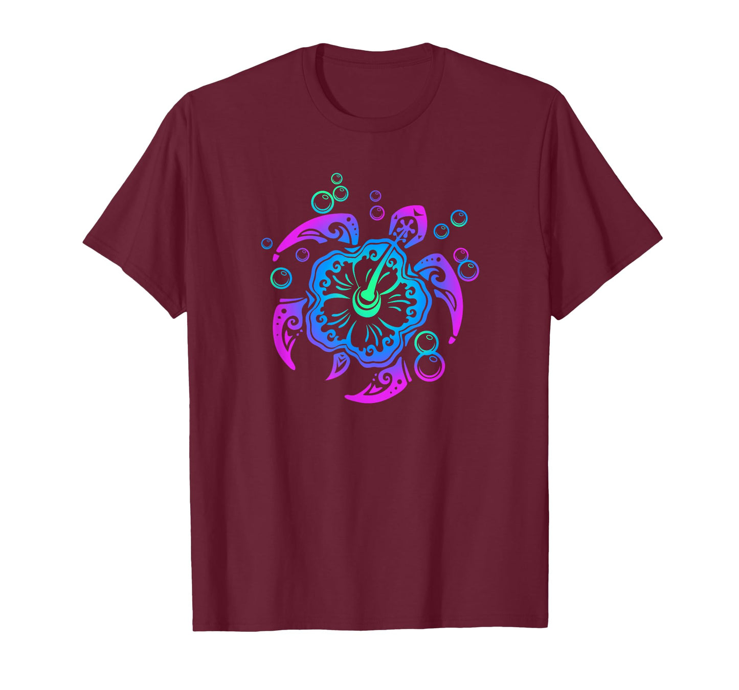 Sea Turtle Tribal Hawaii Islander Polynesian T-Shirt