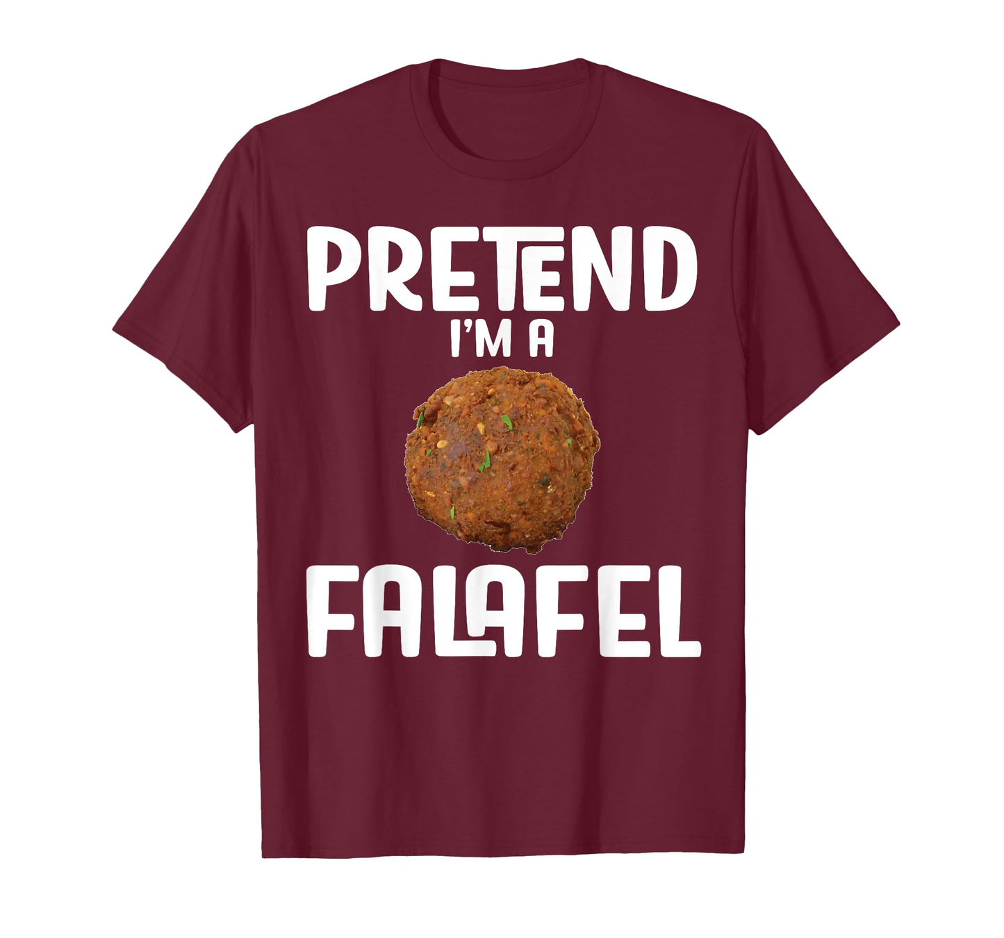 Funny Halloween Lazy Costume Outfit Pretend Im a falafel T-Shirt