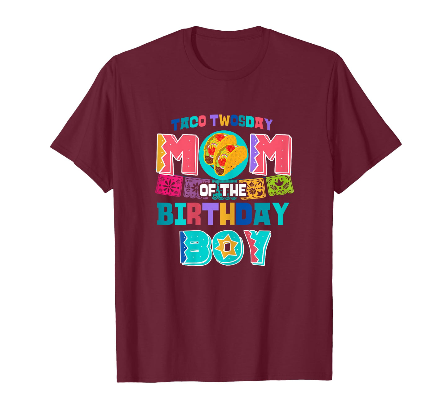 Mom of the Birthday Boy | Taco Twosday T-Shirt