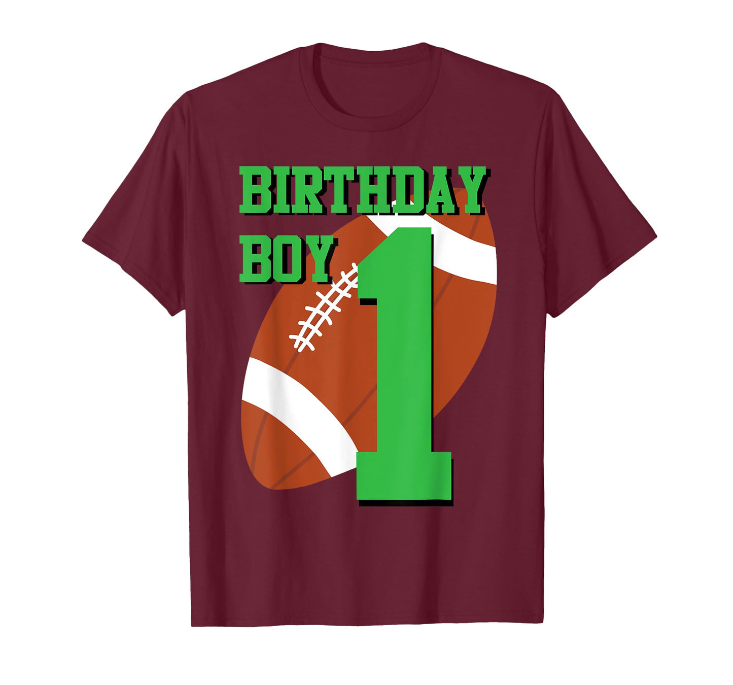 1st Birthday Football Boy | 1 year old Field Players T-Shirt