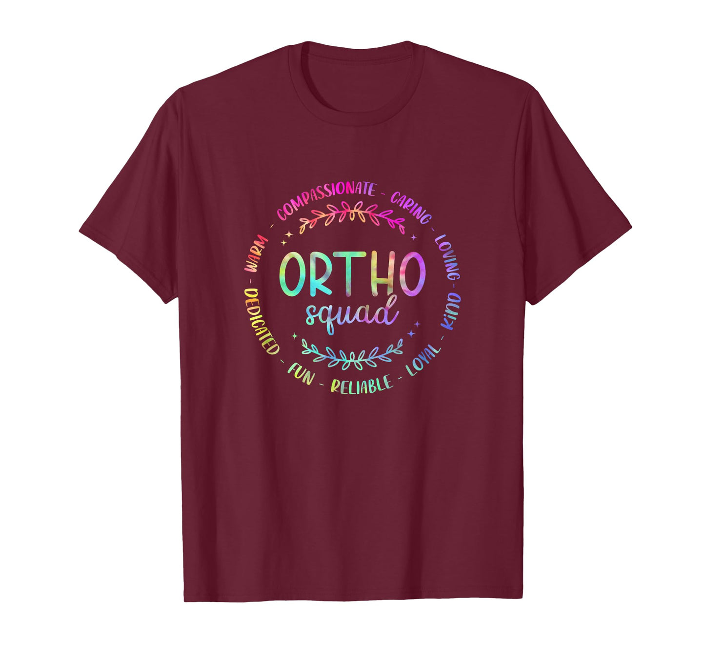 Tie Dye Ortho Squad Orthopedic Surgeon Orthopedist T-Shirt