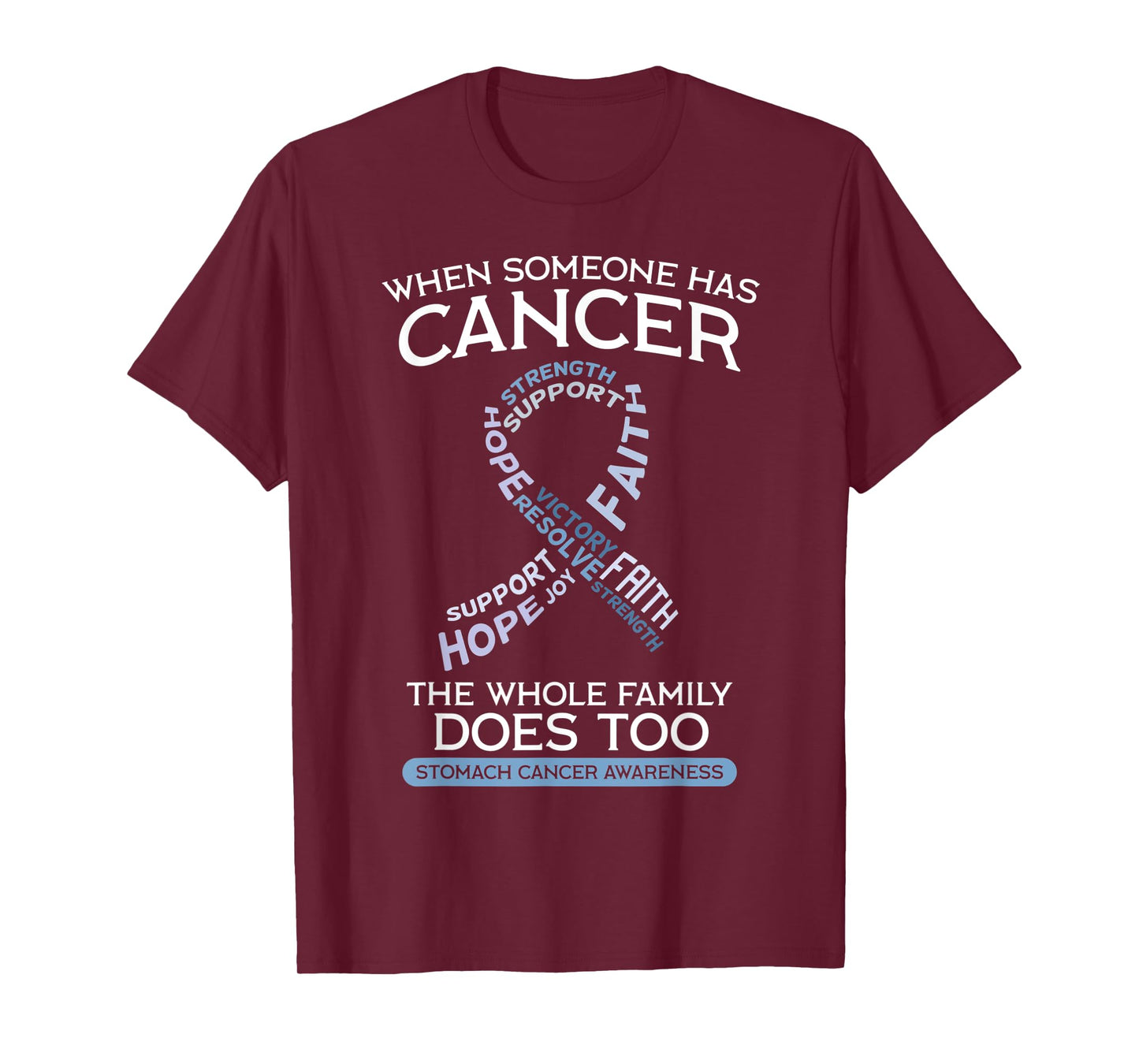 Stomach Cancer Shirt Gastric Disease Gastritis Chemo Gift T-Shirt