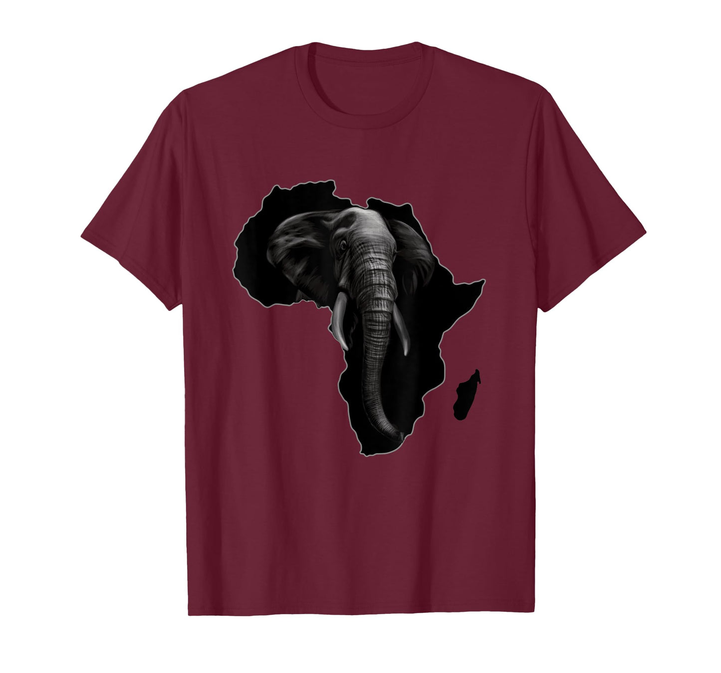 Proud Africa African Country Elephant Continent Love T-Shirt