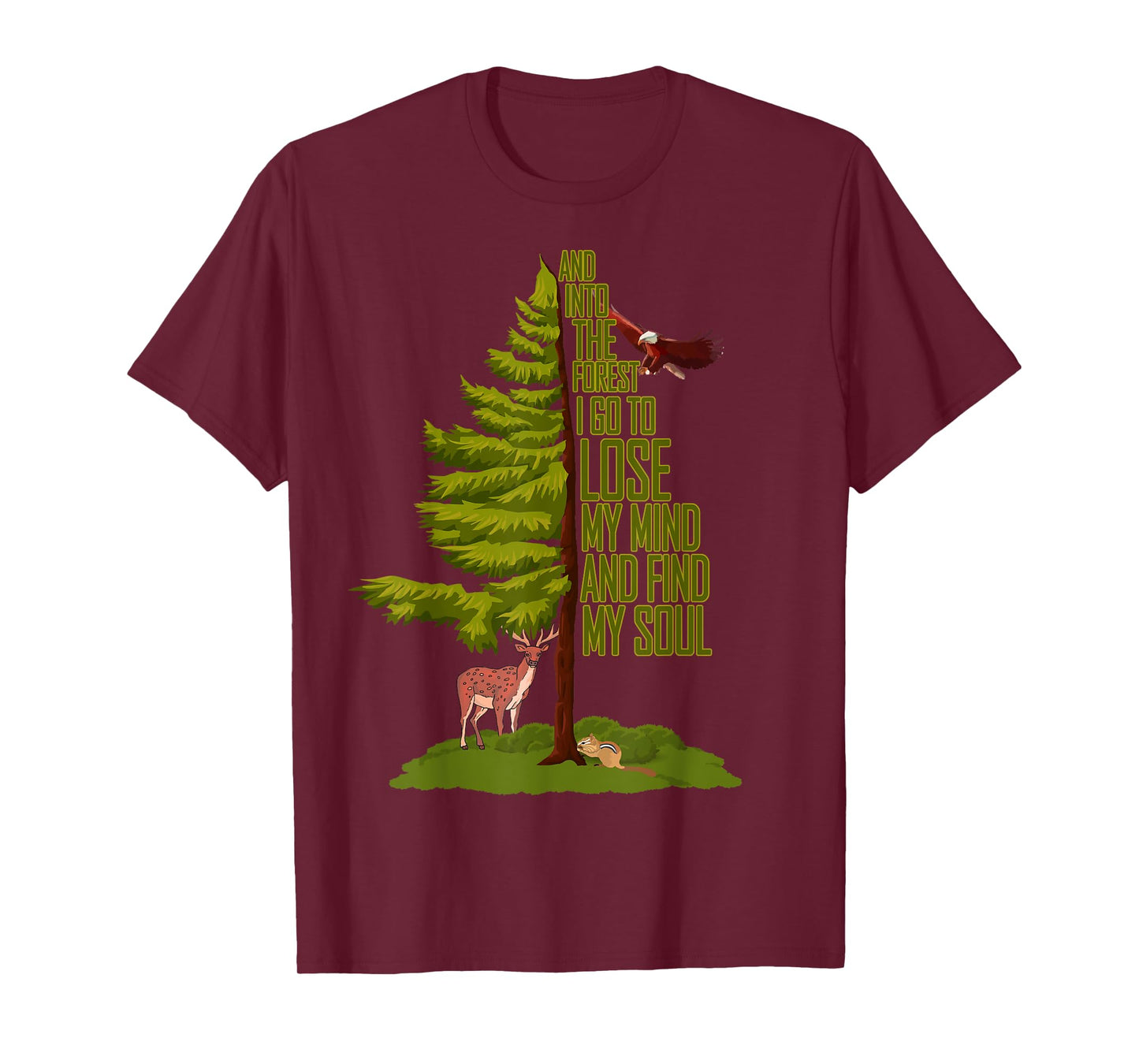 Camping Lover - Nature Adventure - And Into The Forest I Go T-Shirt