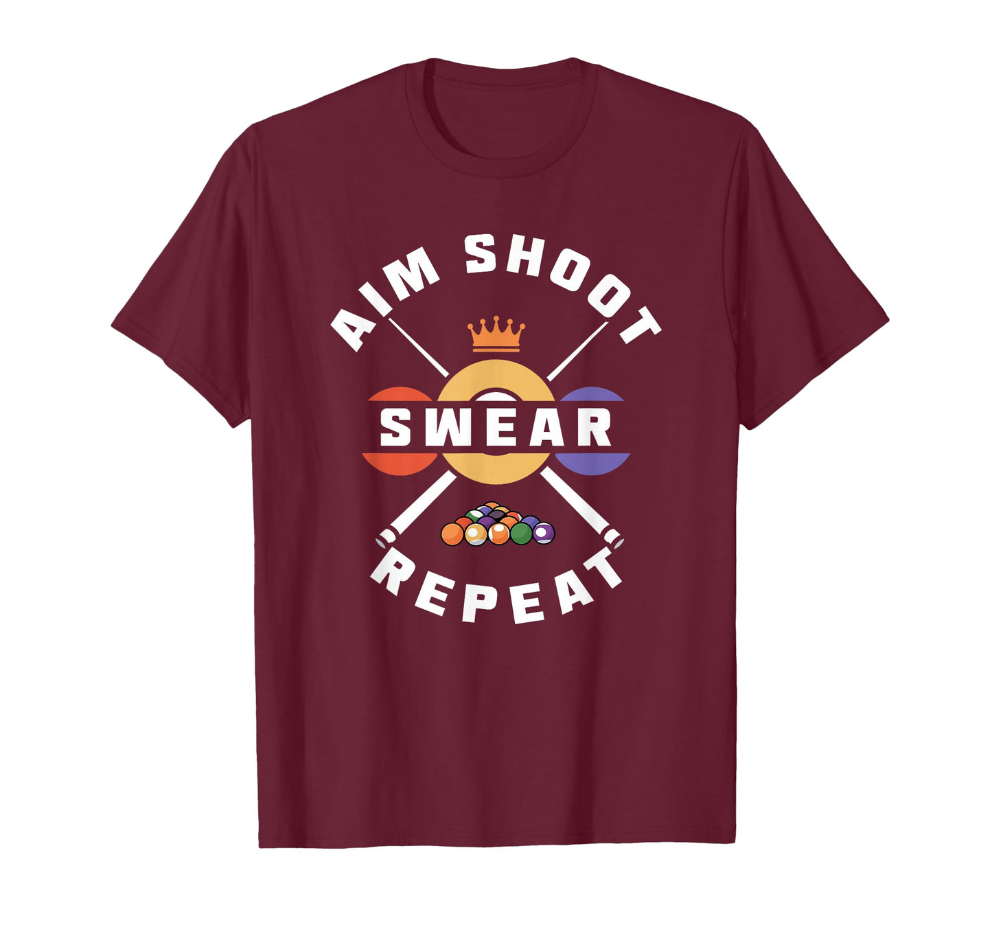 Aim Shoot Swear Repeat T-Shirt