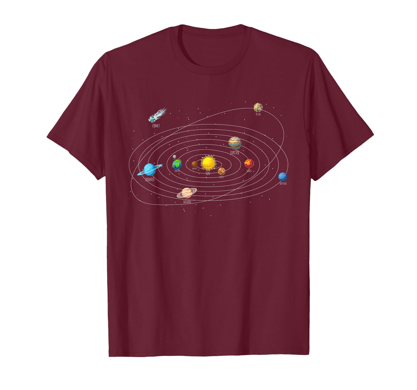 Astronomy Solar System Planets Universe T-Shirt